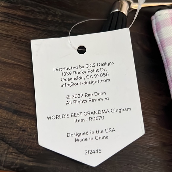 NWT Rae Dunn GRANDMA Zippered Pouch - Picture 6 of 13